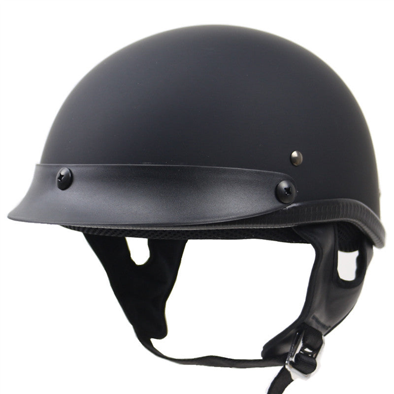 Klassischer Low-Profile Motorradhelm Brehn