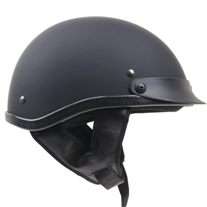 Klassischer Low-Profile Motorradhelm Brehn