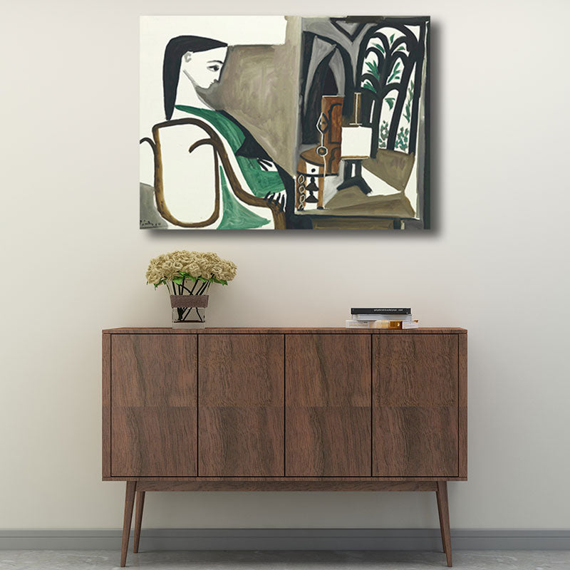 Brehn | Nordic Style Charakter Malerei Küche Rückenfliese Wandkunst Druck in Hellfarbe