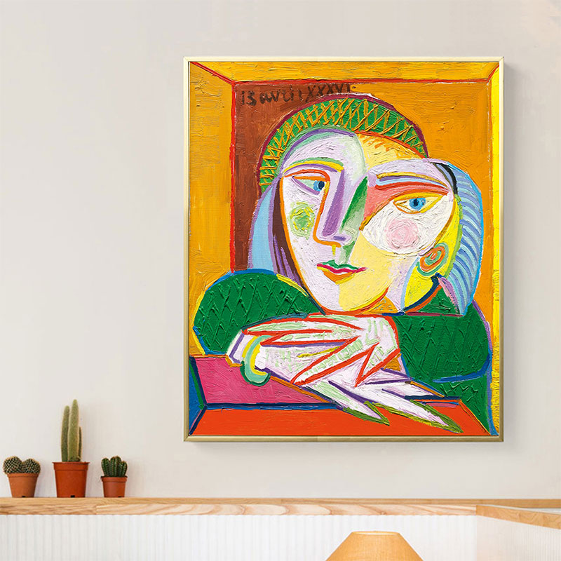 Brehn | Pastellfarbene nordische Malerei Neuheitsfigur Wandkunst für die Küche, mehrere Größen