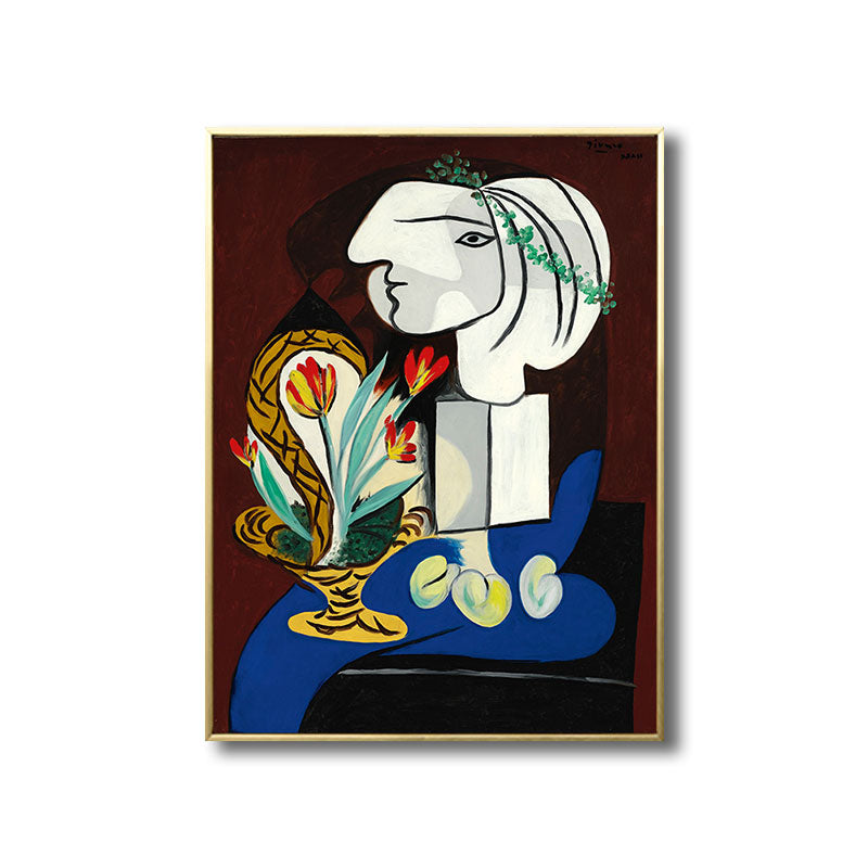 Brehn | Pastellfarbene nordische Malerei Neuheitsfigur Wandkunst für die Küche, mehrere Größen