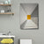 Brehn | Corridor Building Canvas-Druck Einfachheit Texturiertes Wanddekor in hellen Farben