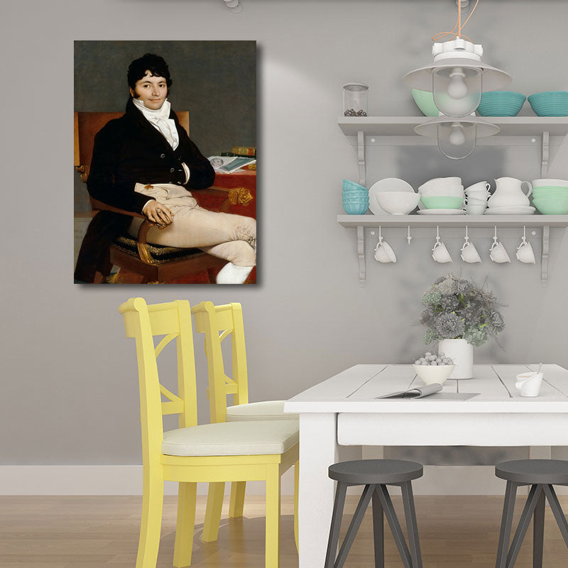 Brehn | Nordic Character-Leinwand für das Mädchenzimmer Ölgemälde Wanddekoration, mehrere Größen