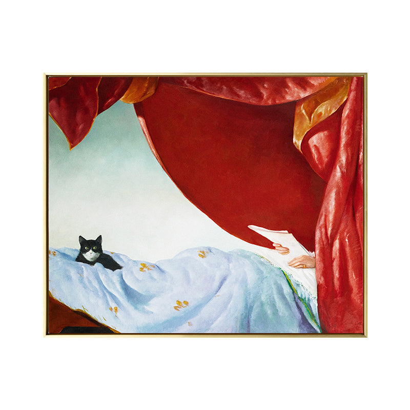 Brehn | Malerei Druck Frau Leinwand Kunst Traditionell Texturiert Wohnzimmer Wanddekoration, Verschiedene Größen