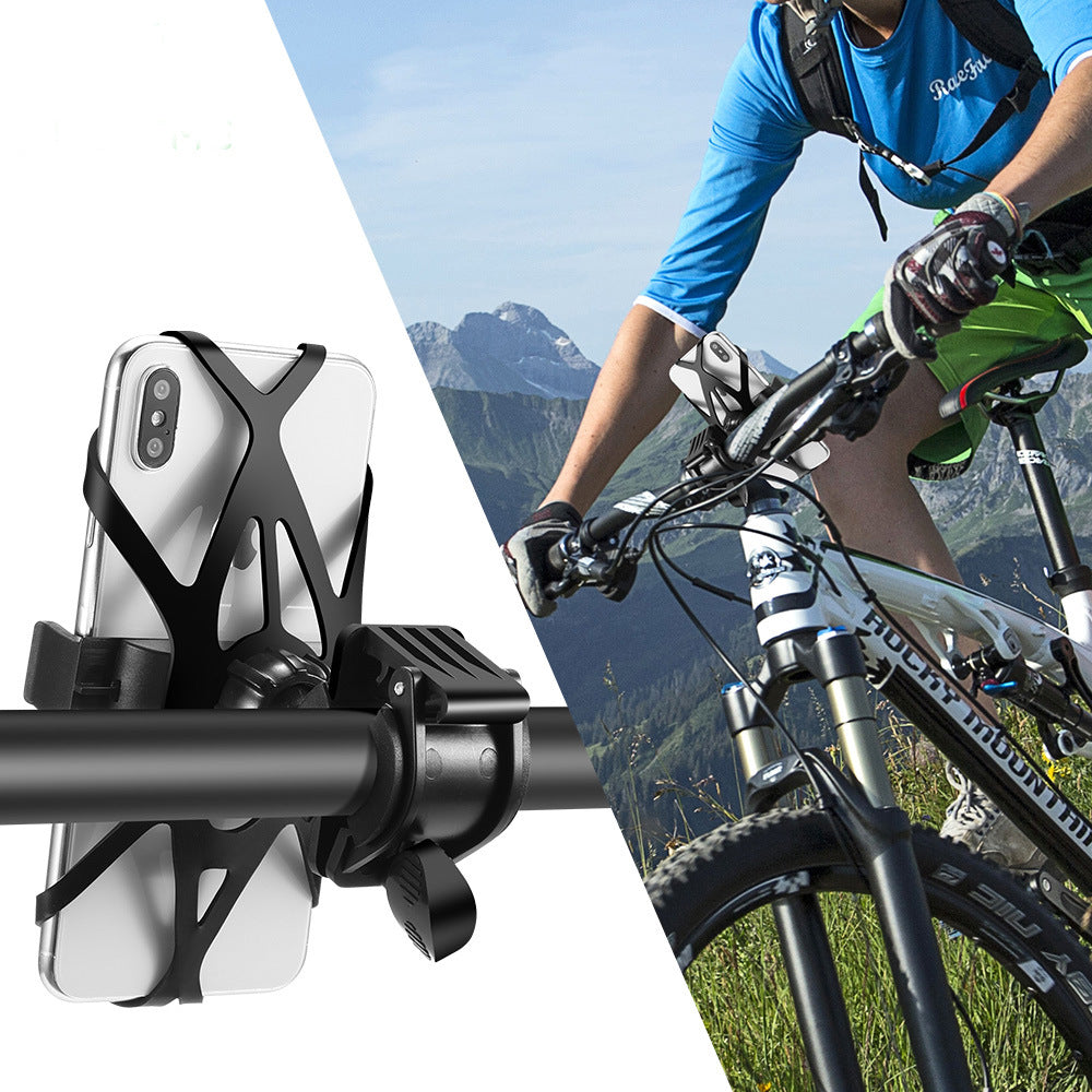 verstellbare Fahrrad Handyhalterung mit universeller Lenkerklemme und 360° Drehung Brehn