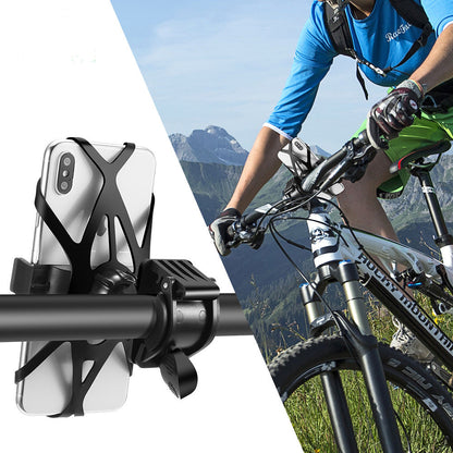 verstellbare Fahrrad Handyhalterung mit universeller Lenkerklemme und 360° Drehung Brehn