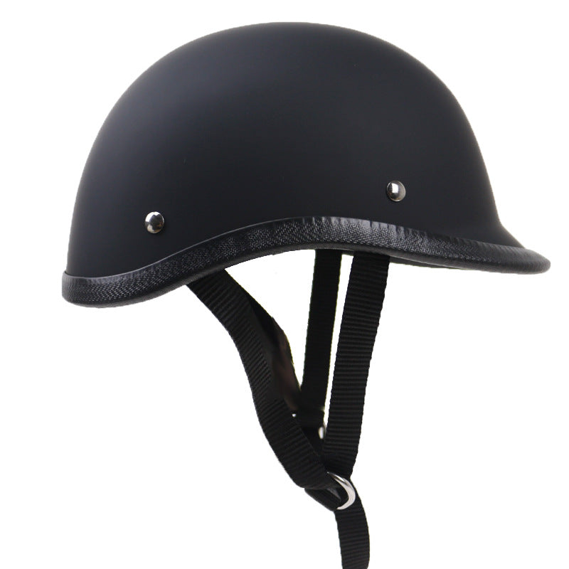 Klassischer schützender Motorradhelm Brehn