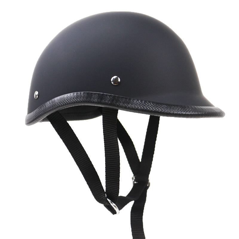 Klassischer schützender Motorradhelm Brehn