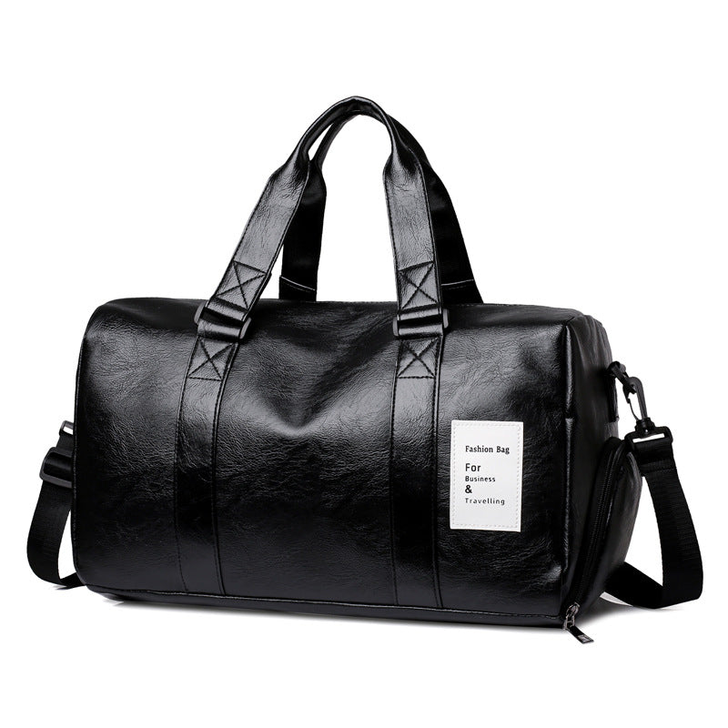 Stylische Leder Reisetasche Brehn