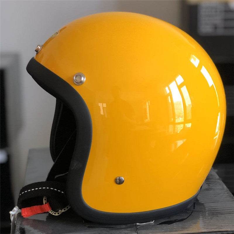 Klassischer Cruiser Motorradhjelm Brehn