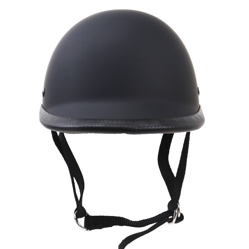 Klassischer schützender Motorradhelm Brehn