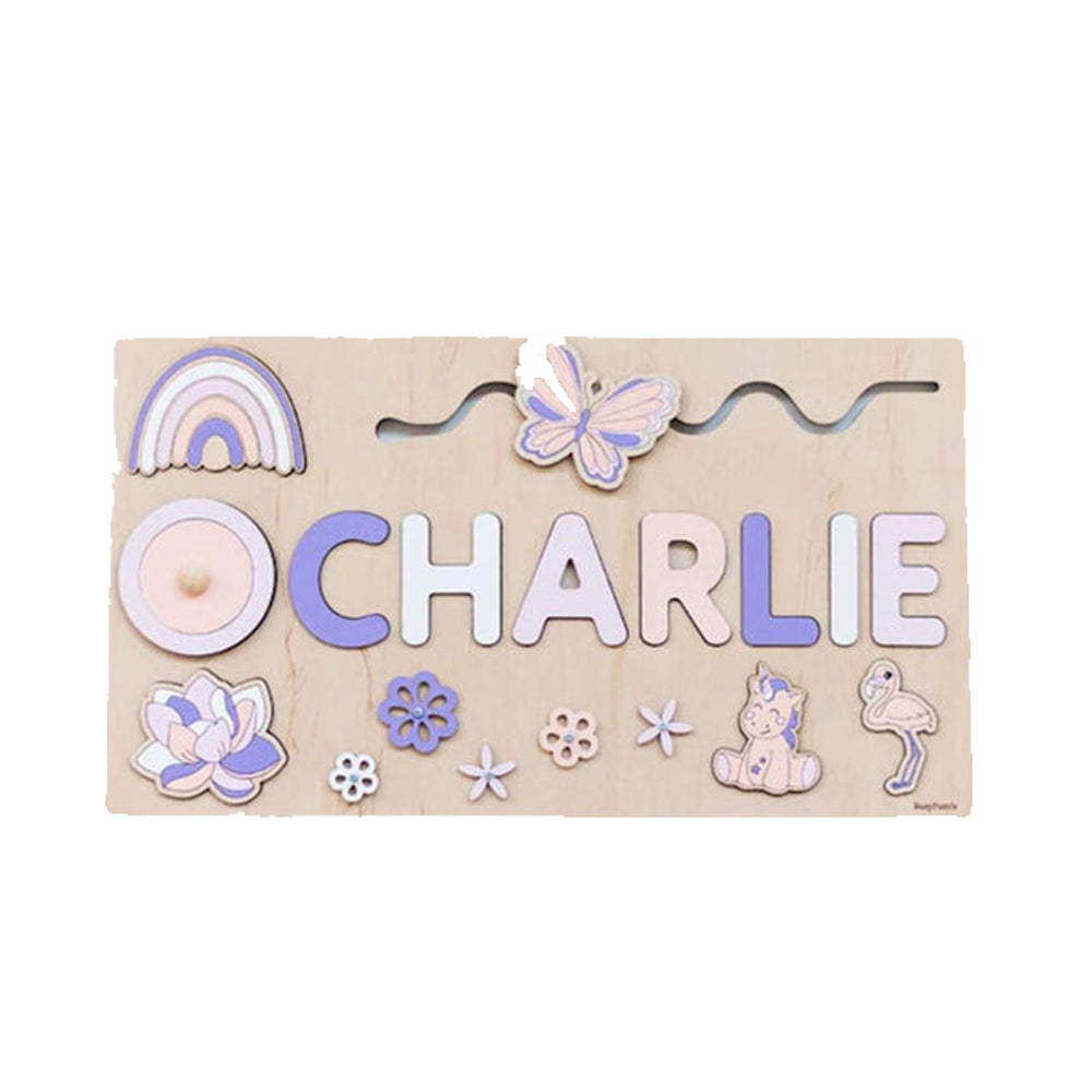 Brehn | Personalisierter Holzname-Puzzle