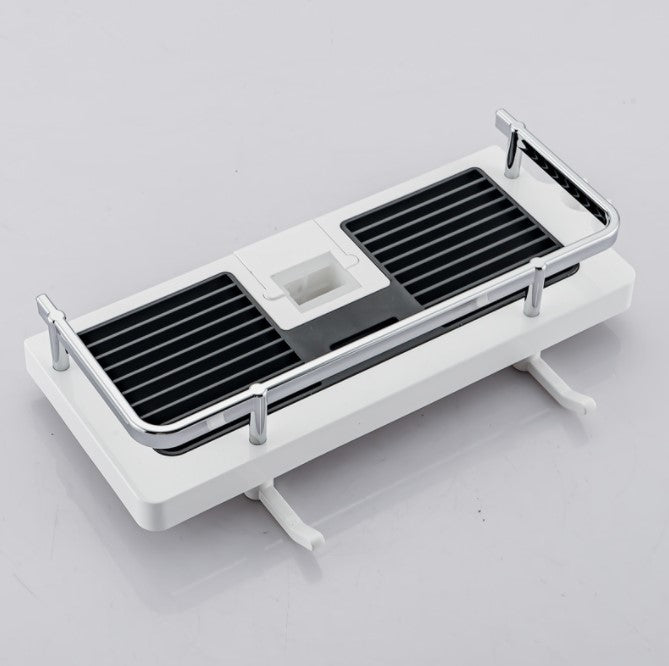 Badezimmerregal Caddy für Duschstange, kein Bohren Pole Duschregal Halter | Brehn