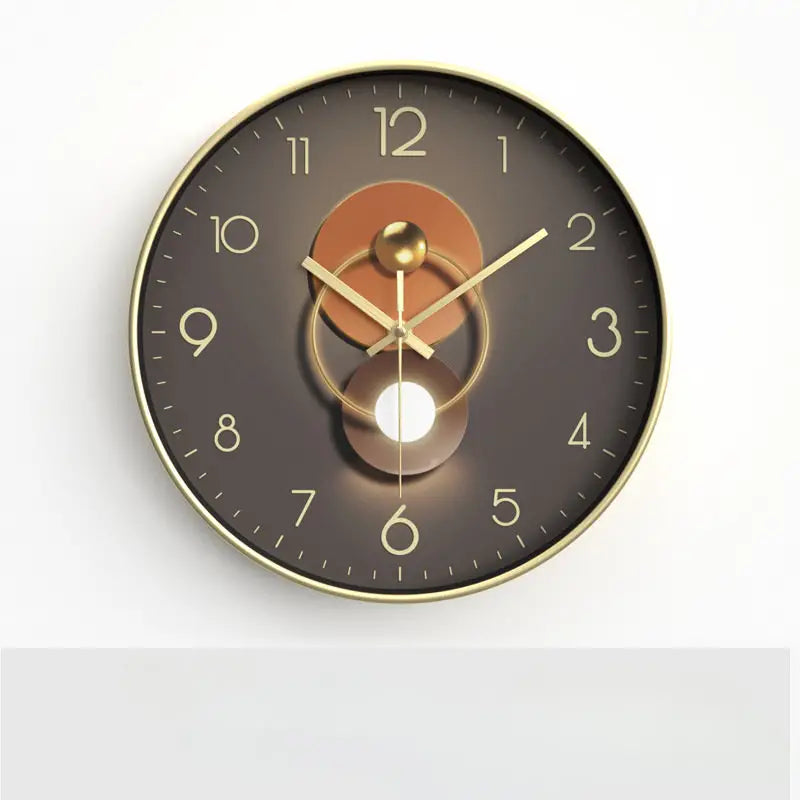 Stilvolle, moderne Wanduhr – Kompakte 20x20 cm Uhr für Wohn- und Schlafzimmer, erhältlich in 6 Ausführungen.