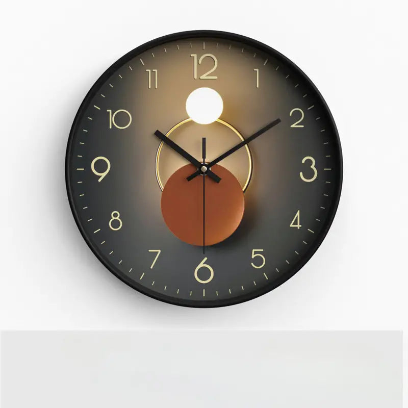 Stilvolle, moderne Wanduhr – Kompakte 20x20 cm Uhr für Wohn- und Schlafzimmer, erhältlich in 6 Ausführungen.