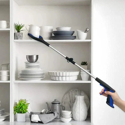 Greifzange klappbar 81 cm – ABS & Aluminium, Greifkopf 90° drehbar, Traglast bis 5 kg, leicht