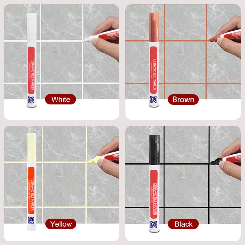 Pousbo Anti-Schimmel und Wasserfester Fugenstift für Keramische Fliesen