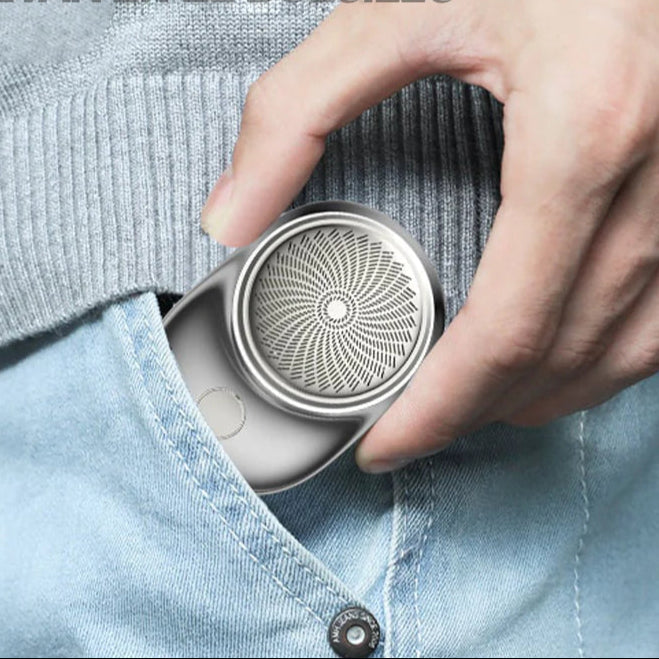 Brehn | LuxeSmooth Mini-Rasierer | Präzise und sanfte Rasur für strahlende Haut