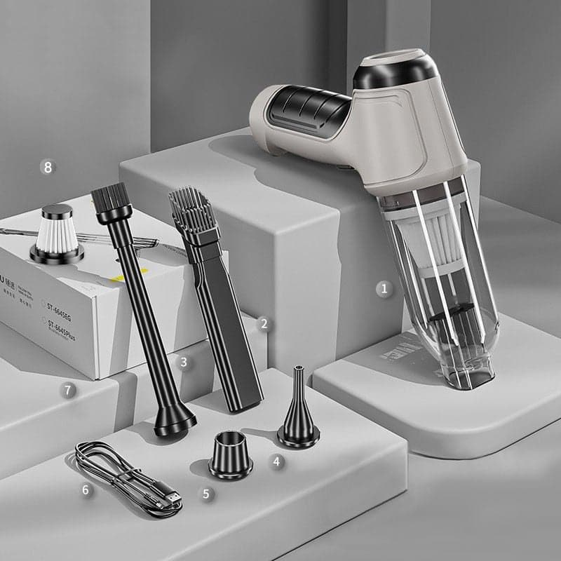 Brehn | Kraftvoller kabelloser Staubsauger für das Auto