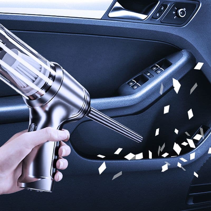 Leistungsstarker kabelloser Staubsauger für das Auto