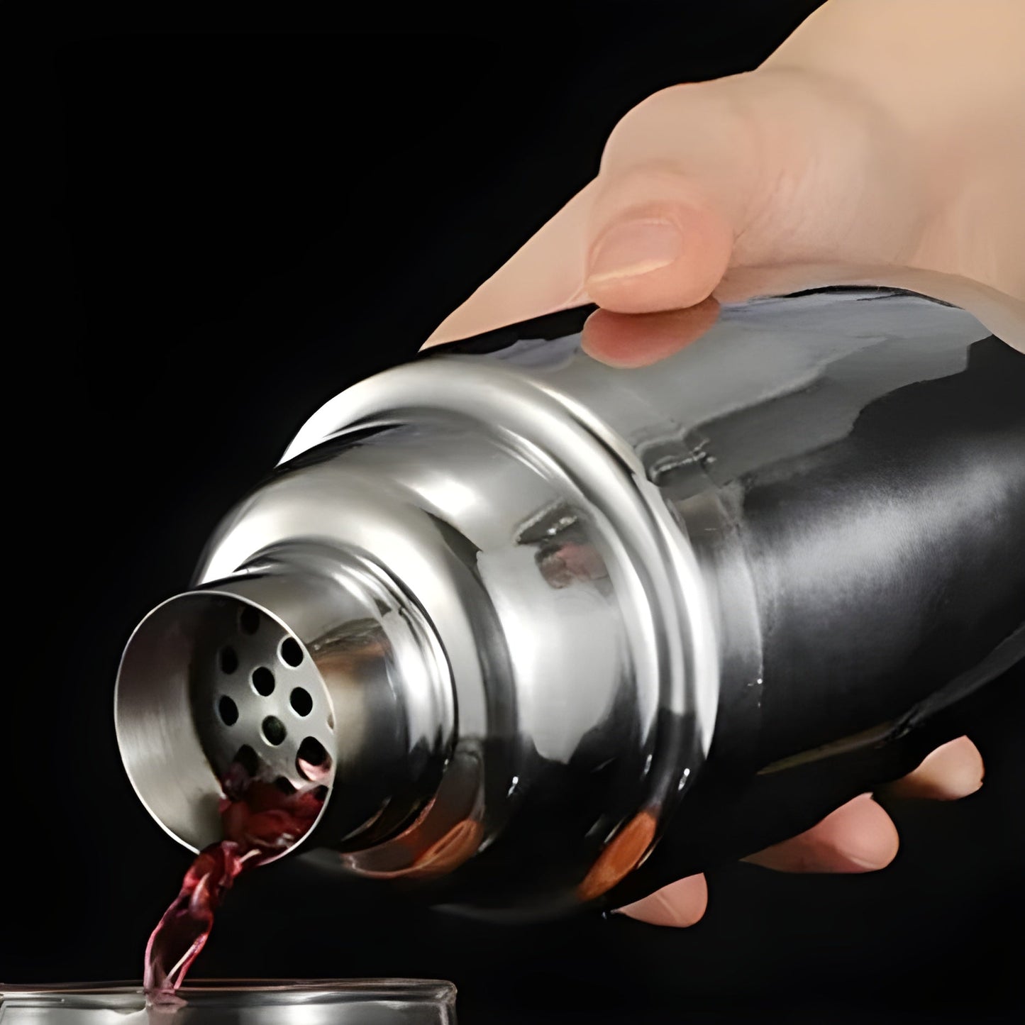 Cocktailshaker-Set aus Edelstahl – 10-teiliges Premium-Barkeeper-Set | Ideal für Mixgetränke und Partys