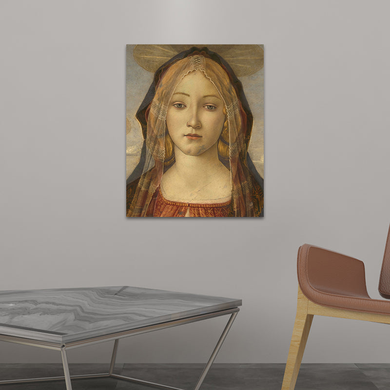 Brehn | Christian Jesus Christ Leinwanddruck Global Inspirierte Religion Wandkunst in sanften Farben