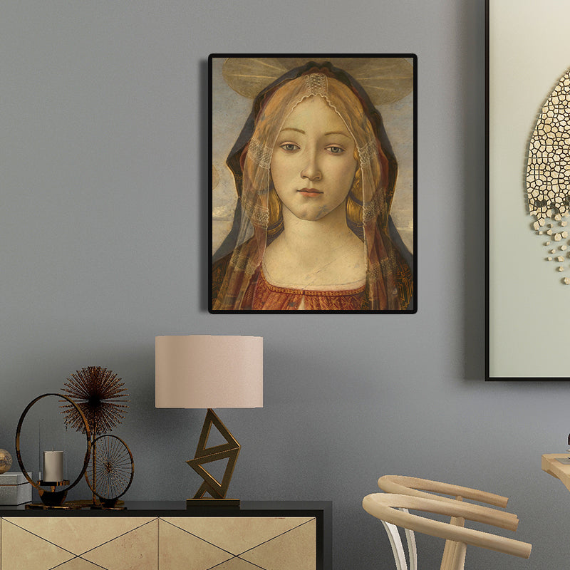 Brehn | Christian Jesus Christ Leinwanddruck Global Inspirierte Religion Wandkunst in sanften Farben