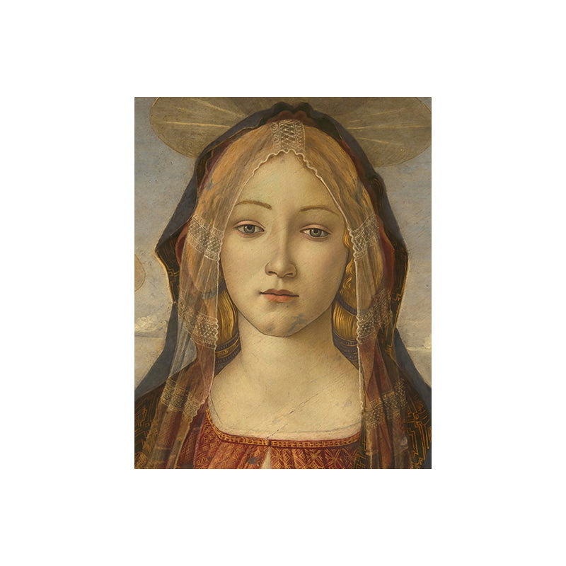 Brehn | Christian Jesus Christ Leinwanddruck Global Inspirierte Religion Wandkunst in sanften Farben