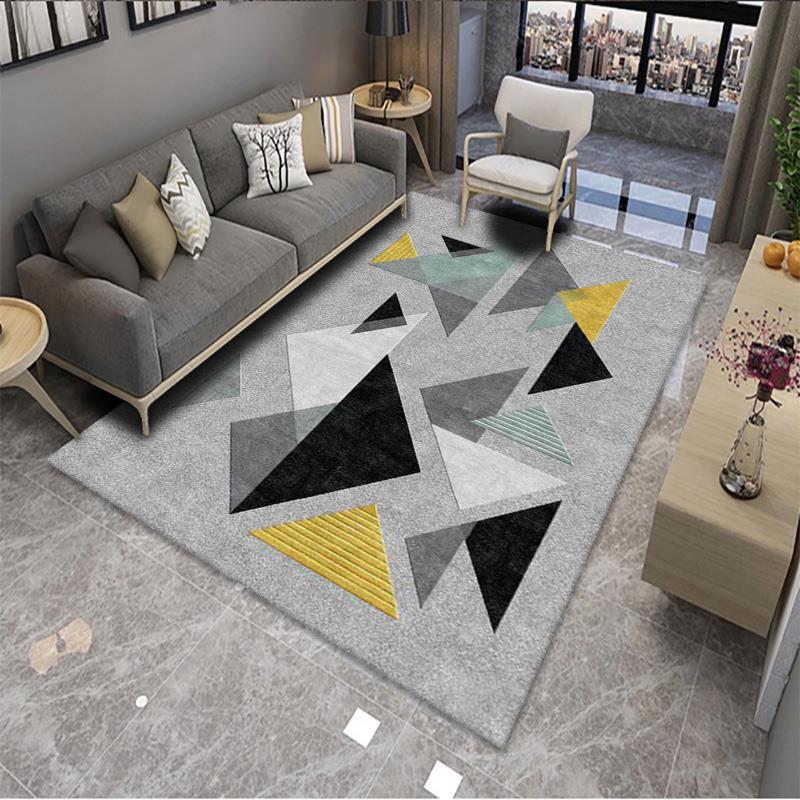 Geometrisches Muster Teppich Brehn