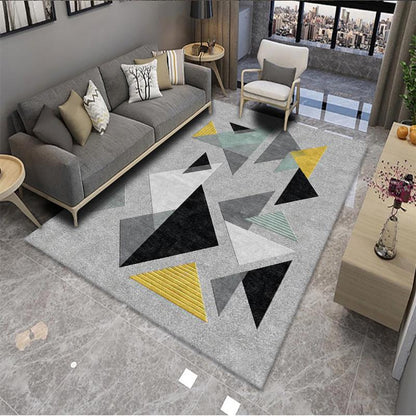 Geometrisches Muster Teppich Brehn