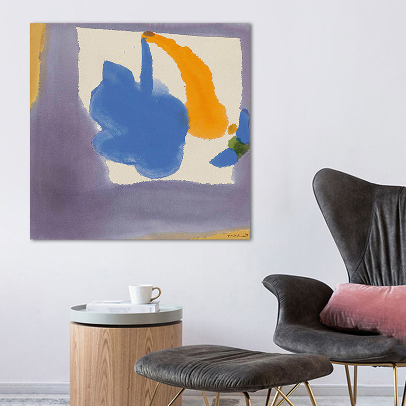 Brehn | Moderne Abstracte Canvas voor Eetkamer Aquarel Schilderij Kunst, Meerdere Maten