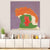 Brehn | Moderne Abstracte Canvas voor Eetkamer Aquarel Schilderij Kunst, Meerdere Maten