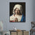 Brehn | Religiös Nonne Malerei Kunstdruck Global Inspirierte Leinwand Wanddekoration in Weiß und Schwarz