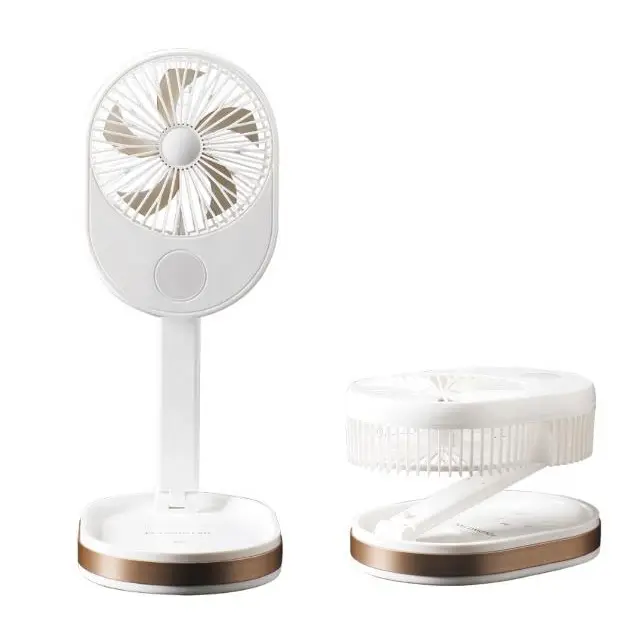 Tragbarer und faltbarer wiederaufladbarer LED-Ventilator | Brehn