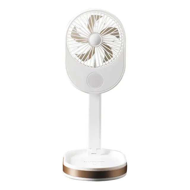 Tragbarer und faltbarer wiederaufladbarer LED-Ventilator | Brehn