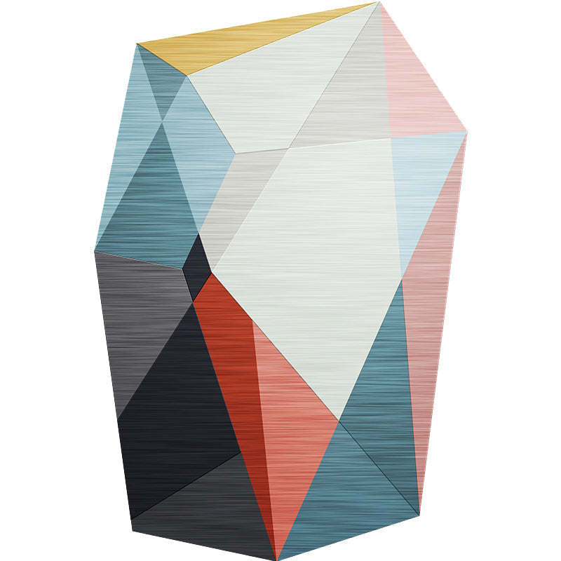 Brehn | Casual Novelty Irreguliere Tapijt Multicolor Kleurblok Patroon Tapijt Polyester Huisdier Vriendelijk Vloerkleed für Hausdekoration