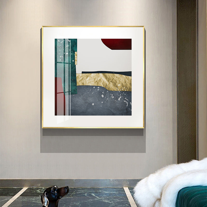 Brehn | Lichte Kleur Abstracte Muurdecoratie Textured Hedendaagse Stijl Meisjes Slaapkamer Canvas
