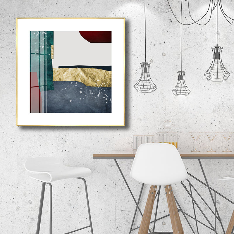 Brehn | Lichte Kleur Abstracte Muurdecoratie Textured Hedendaagse Stijl Meisjes Slaapkamer Canvas