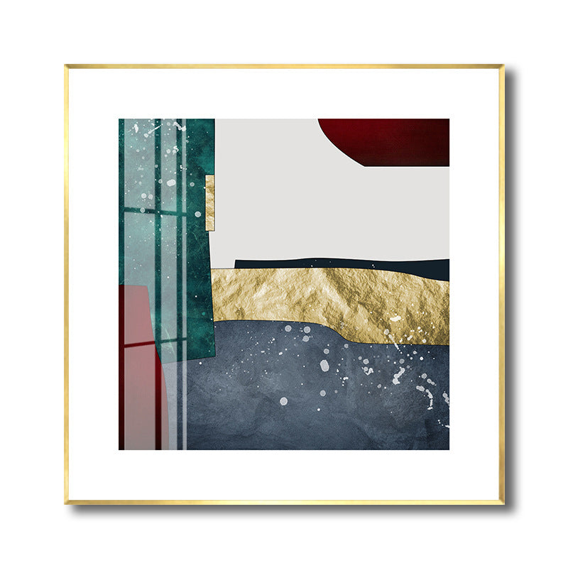 Brehn | Lichte Kleur Abstracte Muurdecoratie Textured Hedendaagse Stijl Meisjes Slaapkamer Canvas