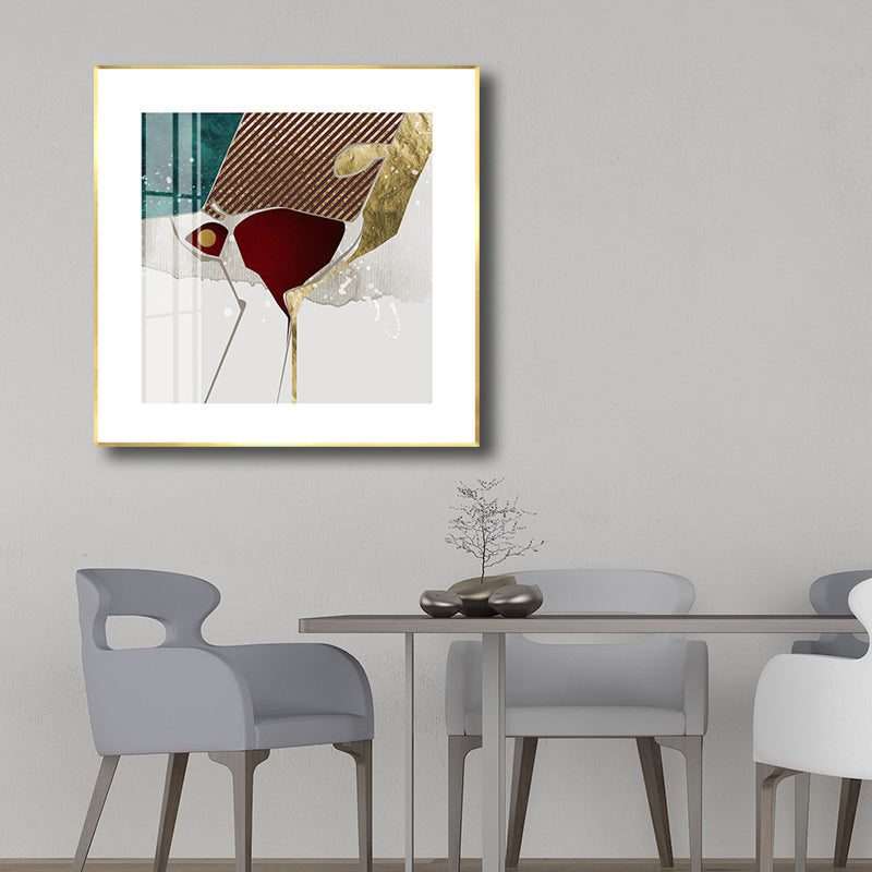 Brehn | Lichte Kleur Abstracte Muurdecoratie Textured Hedendaagse Stijl Meisjes Slaapkamer Canvas