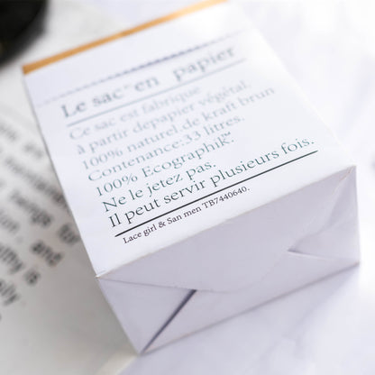 Wiederverwendbare umweltfreundliche Papiertüte