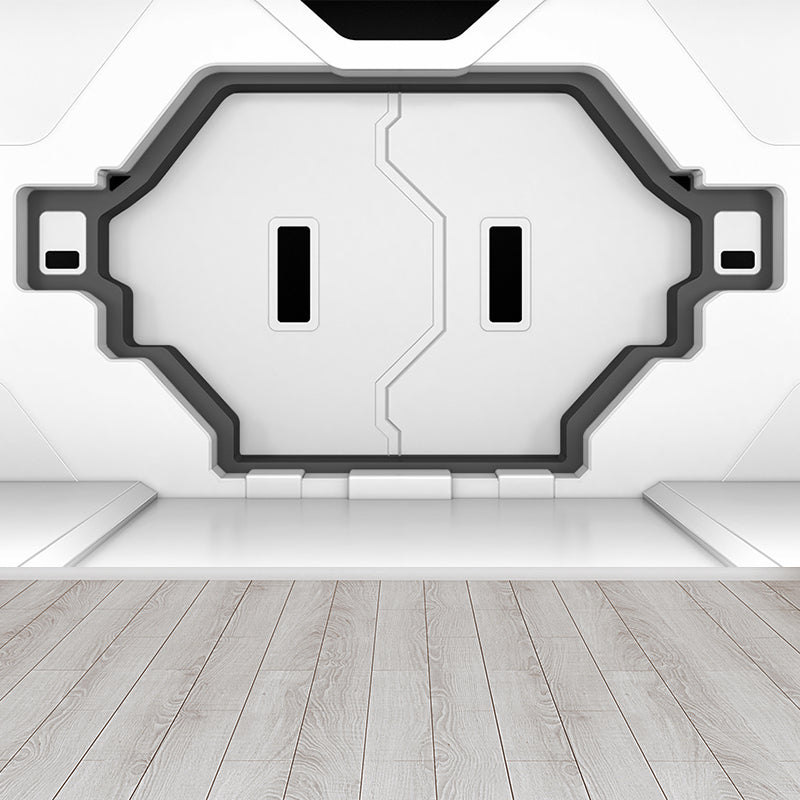 Brehn | Hele Ruimtevaartuig Deur Wanddecoratie Muur Vlekbestendig Futuristische Woonkamer Wandkunst