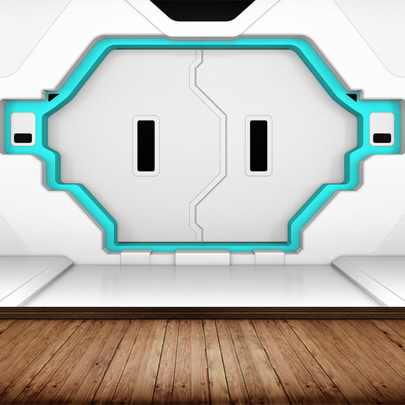 Brehn | Hele Ruimtevaartuig Deur Wanddecoratie Muur Vlekbestendig Futuristische Woonkamer Wandkunst