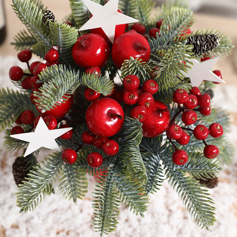 Kleine Tisch-Weihnachtsbaum-Dekoration, 25 cm