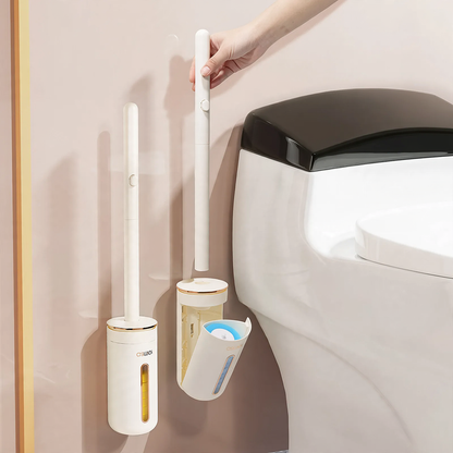 Einweg-Toilettenbürste mit Schwammkopf