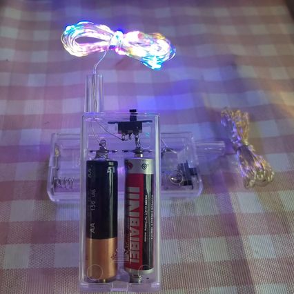 LED-Kupferdraht-Lichterkette mit Batteriebetrieb