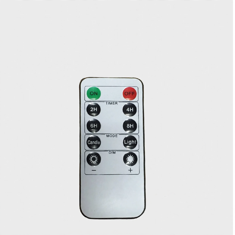Elektronische LED-Stabkerze mit Fernbedienung