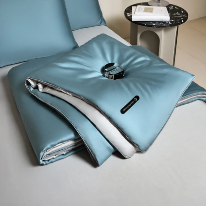 Sommerdecken-Set aus Lyocell, 4-teilig