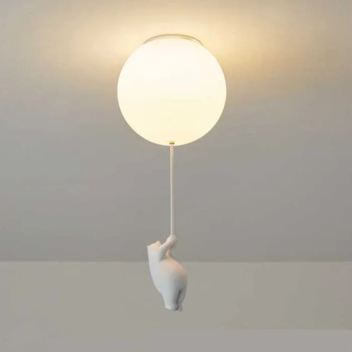 Kinder-Deckenlampe mit Bär und Ballon - CloudBear | Brehn