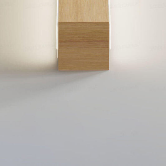 Brehn | ZenBeam Japanische LED Wandleuchte | Massivholz Design | Moderne Akzentbeleuchtung